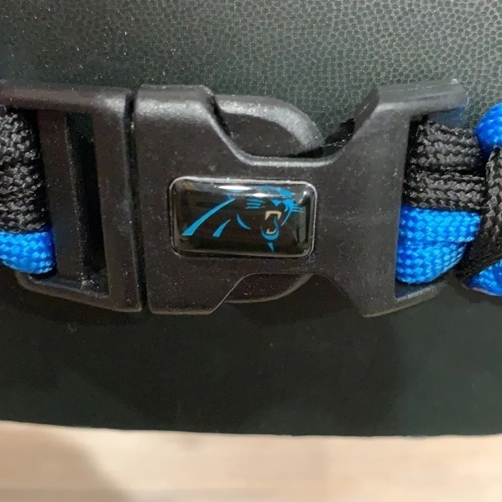 NFL| NFL Carolina Panthers cord bracelet